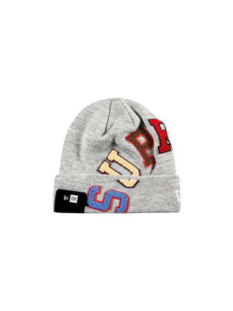 Supreme x New Era Big Arc Beanie 'Heather Grey'