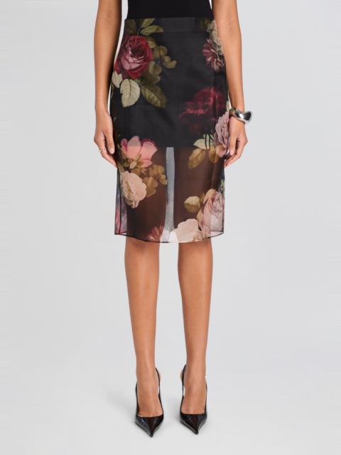 RETROFÊTE SELENA SIK SKIRT