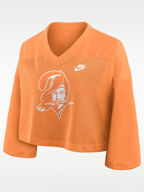 Nike Tampa Bay Buccaneers Rewind Fashion Women's Nike Dri-FIT NFL Cropped Jersey