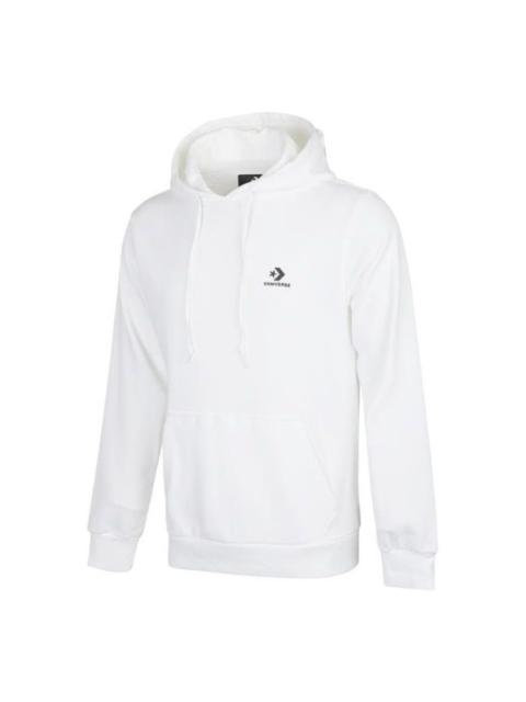 Converse Converse Embroidered Star Chevron Pullover Hoodie FT 'White' 10020343-A24