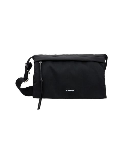 Jil Sander Black Soft Messenger Bag