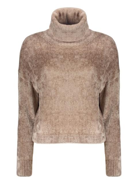 Herno high-neck long-sleeve sweater