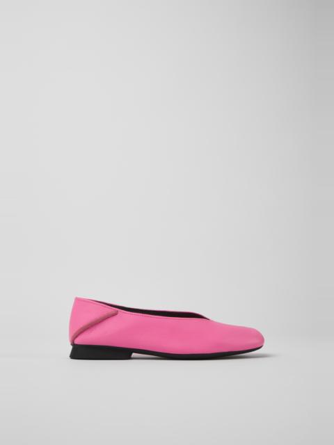 CAMPERLAB Pink leather ballerinas for women