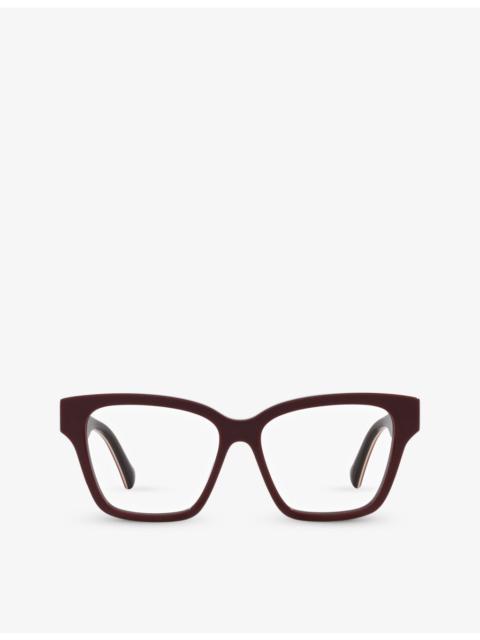 GUCCI GG1302O 사각 구조 아세테이트 안경