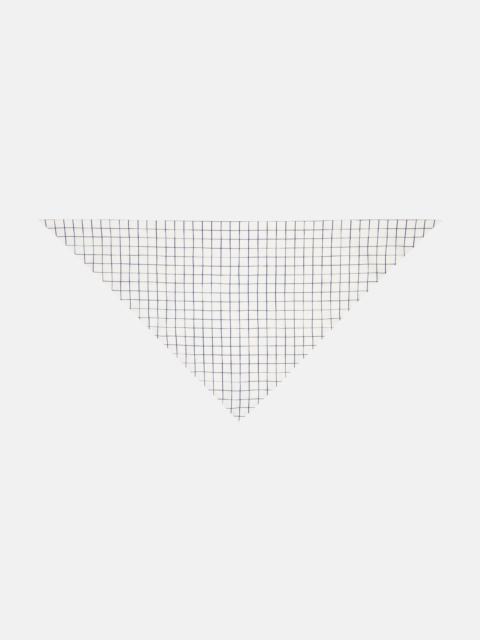 Vince Trellis Plaid Cotton-Blend Headkerchief
