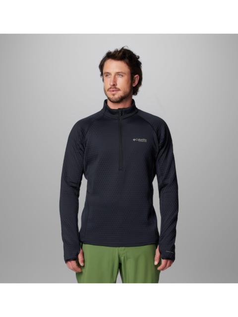 Columbia Men's Crystal Leaf Omni-Heat Helix Half Zip Pullover