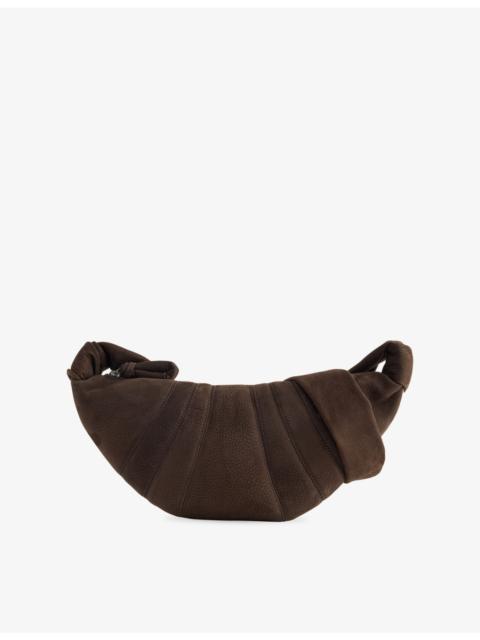 Lemaire Small Croissant Nubuck Leather Shoulder Bag