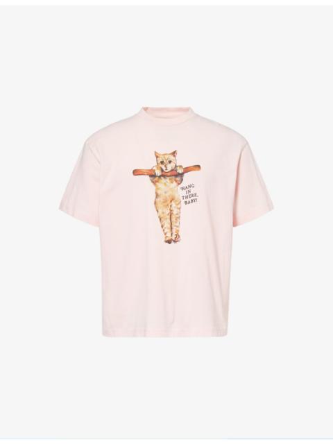 Story mfg. Grateful Printed Cotton-Jersey T-Shirt