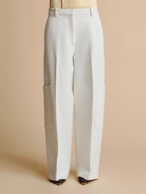 The Caiton Pant in Chalk