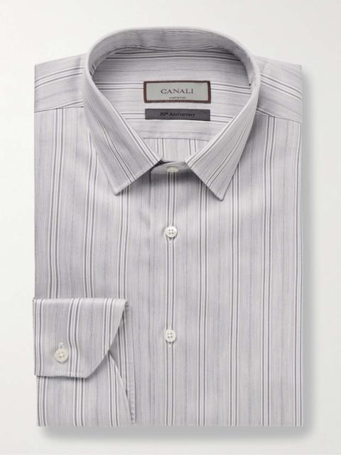 Striped Cotton-Poplin Shirt