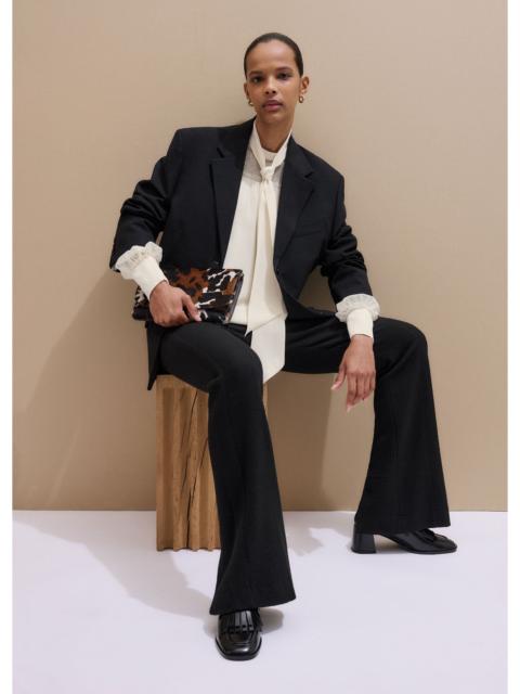 ME+EM Textured Slim-Leg Pant