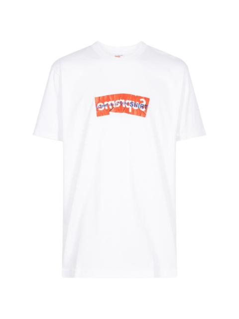 Supreme x Comme Des Garçons logo-print T-shirt