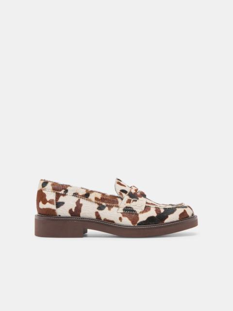 dolce vita TIGGY LOAFERS COCOA TAURUS CALF HAIR