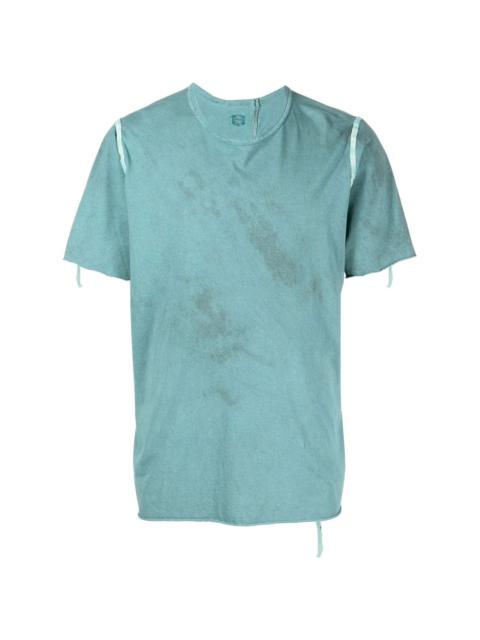 distressed short-sleeve T-shirt