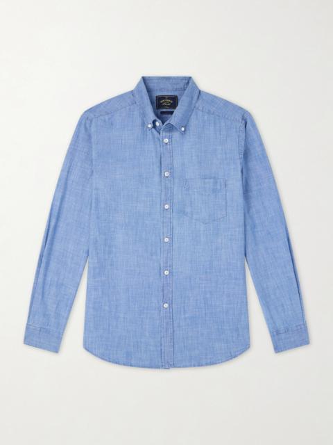 Portuguese Flannel Cotton-Chambray Shirt