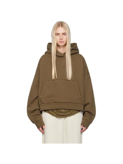 entire studios Brown Heavy Hoodie