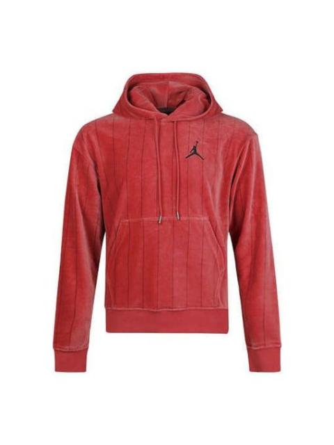 Jordan Men's Air Jordan Air Stripe Fleece Red CD5740-605