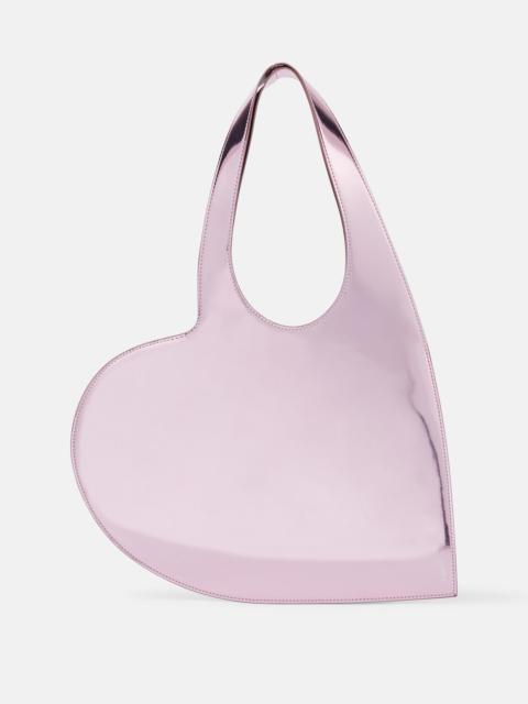 COPERNI Heart Mini metallic tote bag