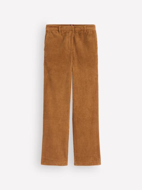 BODEN Fitzrovia Cord Column Pants-Gingerbread