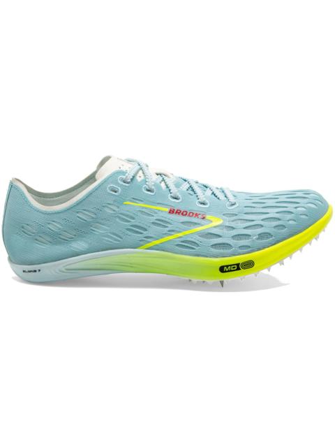BROOKS Brooks ELMN8 7 Blue Glow Nightlife Red