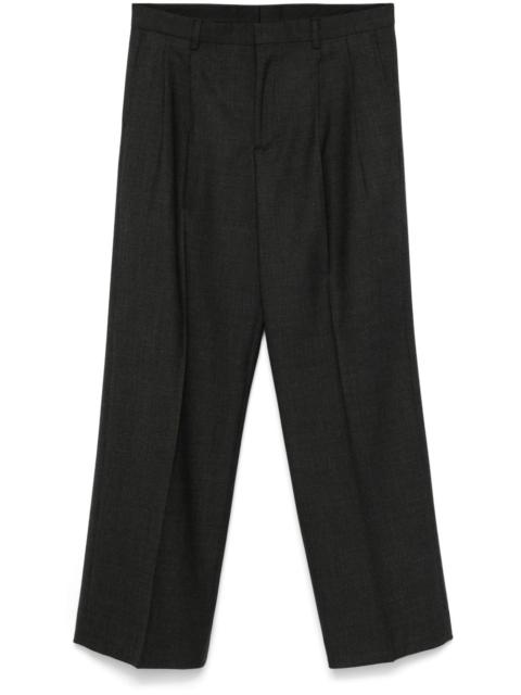 SUNFLOWER wide pleated trousers