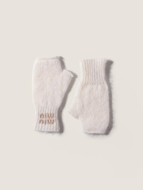 Miu Miu Wool and mohair gloves
