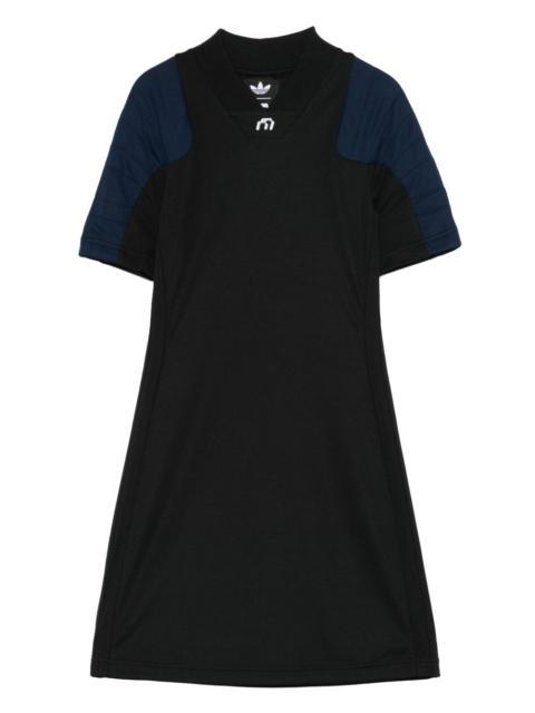 adidas x Miaou logo short-sleeve mini dress