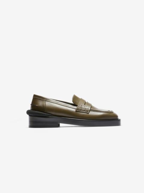 N°21 MESH-TRIMMED LOAFERS