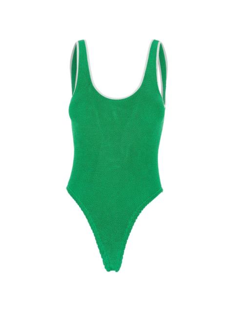 Hunza G Faye piped swimsuit
