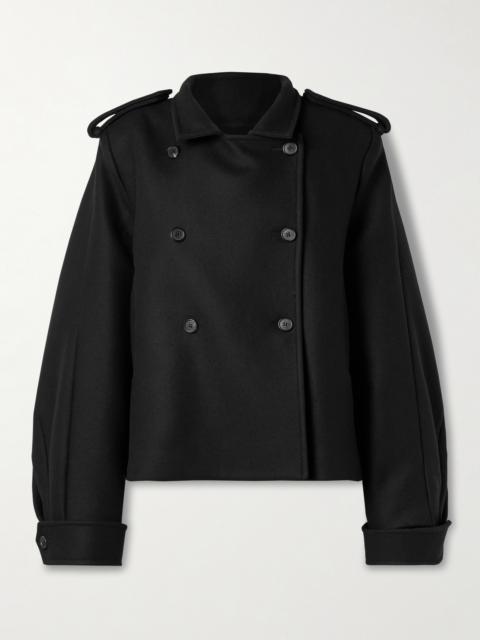 KHAITE Dean Double-breasted Wool Jacket