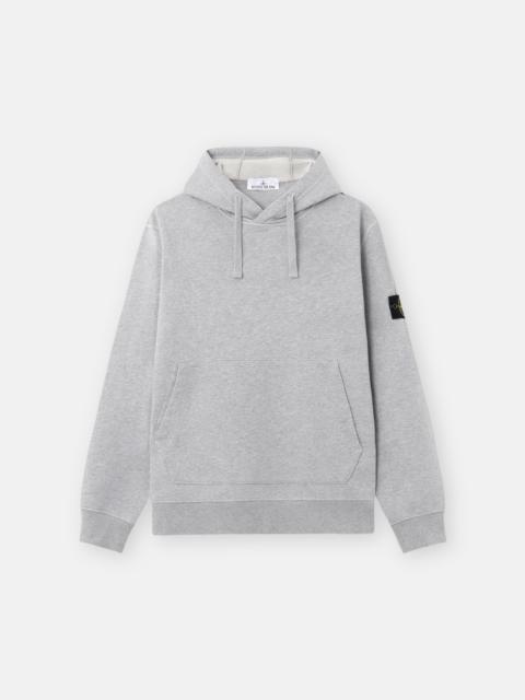 Stone Island 6100062 ORGANIC MÉLANGE COTTON FLEECE