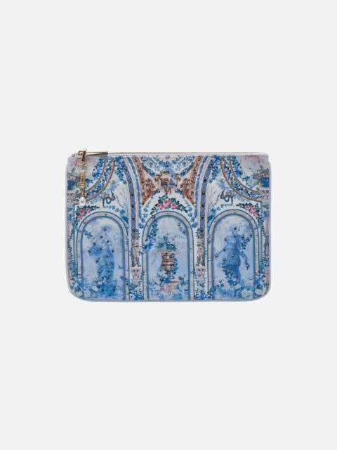 CAMILLA SMALL CANVAS CLUTCH