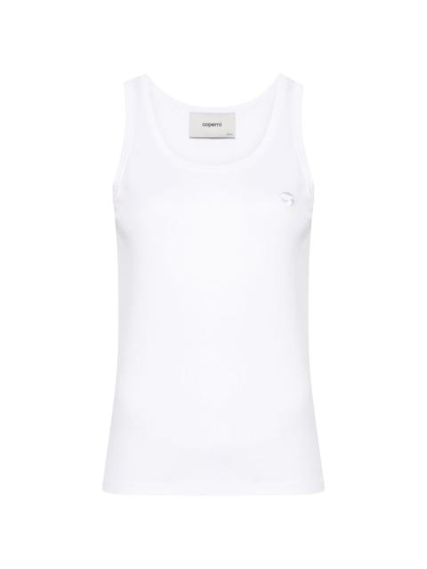 COPERNI logo-embroidered tank top