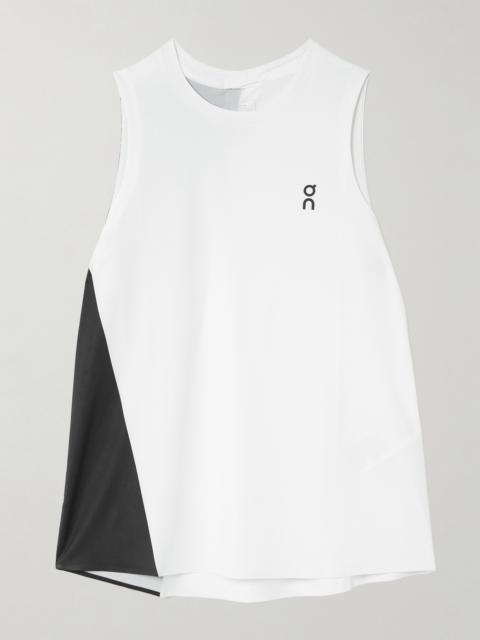 On Court Printed Stretch Recycled Tank