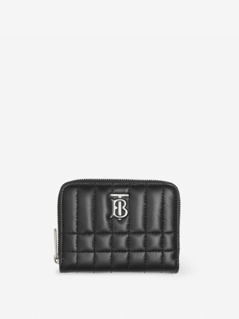 Quilted Leather Lola Zip Wallet