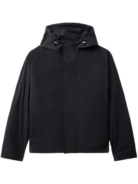 Jil Sander Hooded long sleeve jacket