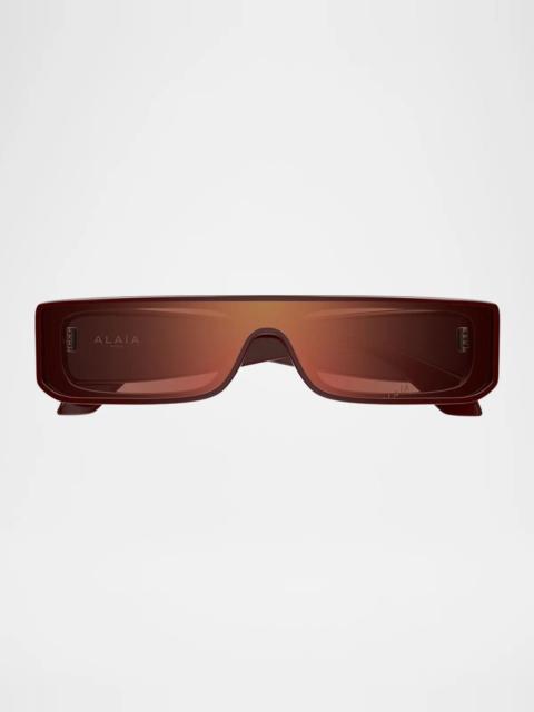 ALAÏA Icône 99MM Mask Sunglasses