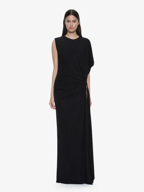 CHRISTOPHER ESBER Bezel Quartz Draped Tank Dress