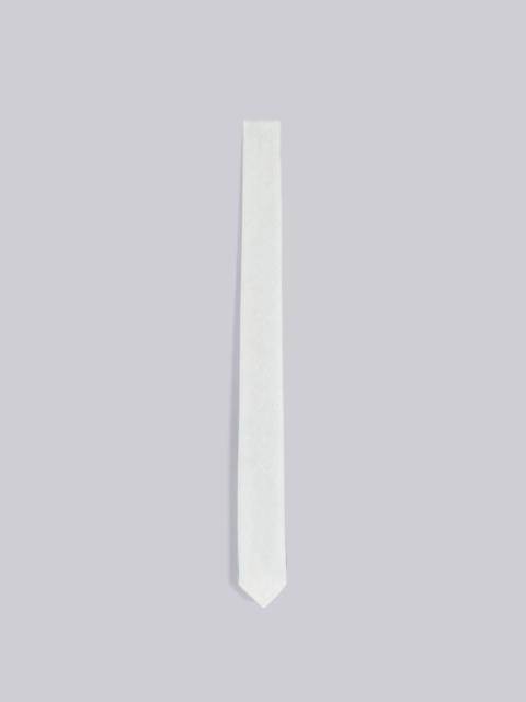 Thom Browne Dark Grey Soft Tulle Classic Tie