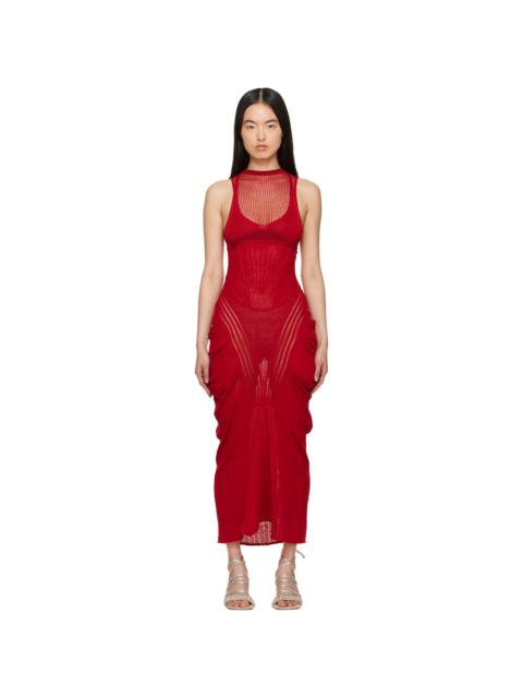 ISA BOULDER Red Rider Maxi Dress