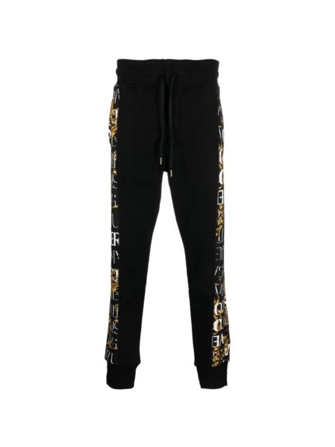 VERSACE JEANS COUTURE logo print track pants