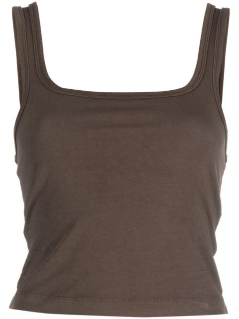 entire studios square-neck cropped top