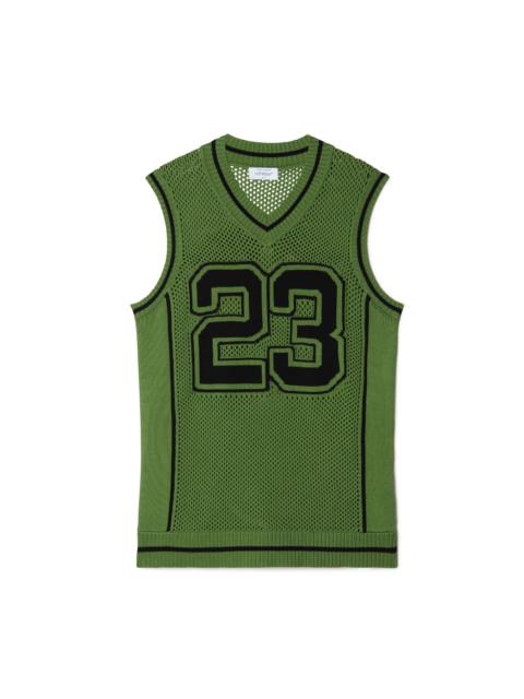 Varsity Net Knit Tank