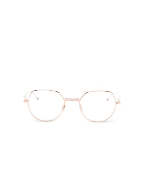 Thom Browne geometric-frame glasses