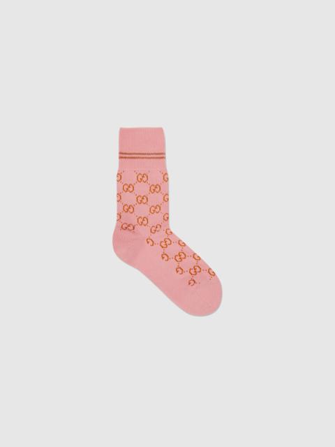 GUCCI GG cotton blend socks