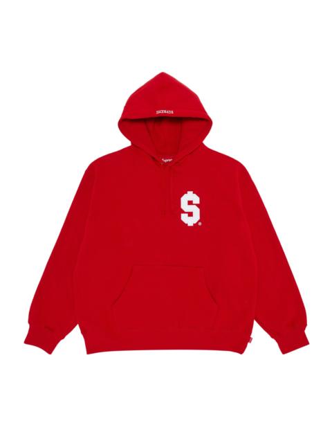 Supreme Supreme $ Hooded 스웨터 '레드 이름 *