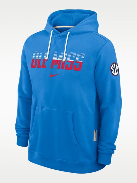 Nike University Of Mississippi Sideline Men's Nike Dri-FIT Pullover Hoodie