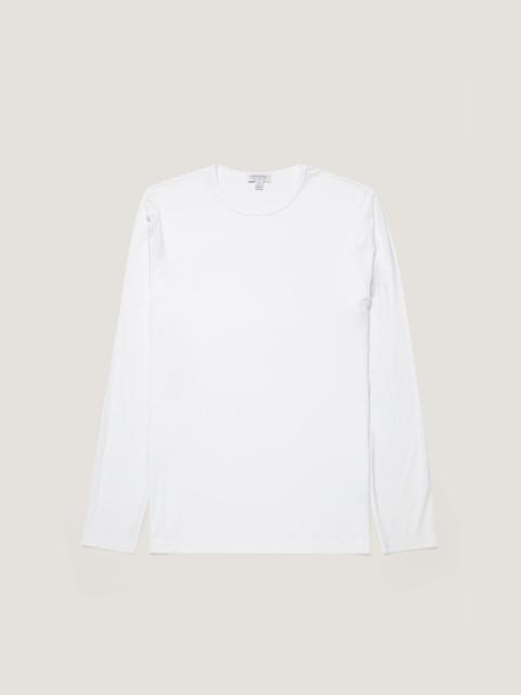 Sunspel Long Sleeve Tencel™ T‑shirt