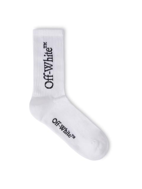Off-White Big Logo Bksh Mid Calf Socks