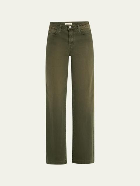 L'AGENCE Scottie High-Rise Wide-Leg Jeans
